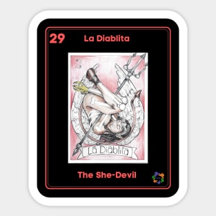 La Diablita Sticker